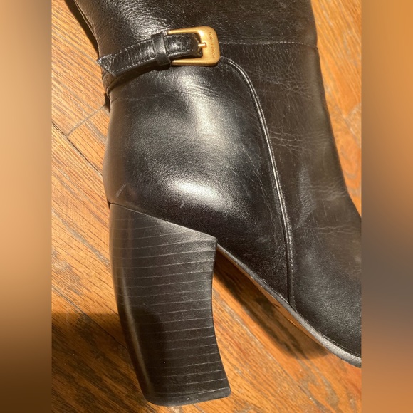 Tory Burch BANANA HEEL BUCKLE BOOT - Picture 7 of 7